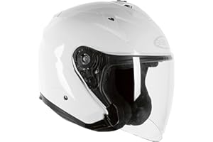 OZONE MOTO CT-01 Casco per Moto Jet Ampio angolo di visione Visiera lunga e visiera parasole EPS multi-densità Approvato ECE