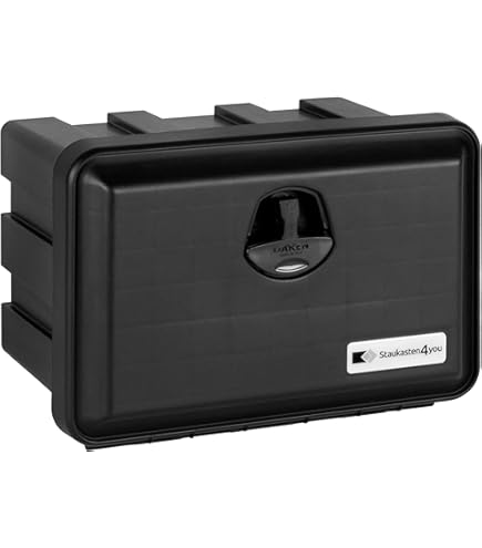 DAKEN Blackit 2 - Caja De Herramientas Con Soporte En Forma De V (550 X 250 X 295 Mm