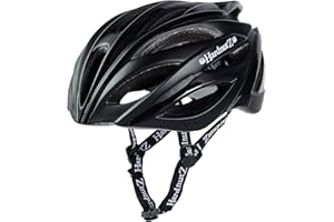 HardnutZ Road Bike Helmet - Hi Vis, Multicolours | HN106 One Size | Adults & Kids | Sportive, Racing, Training & Casual Bicycle Riders | Lightweight with Reflective Panels | EU & UKCA Certified