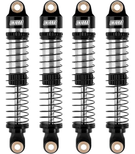 INJORA 10-Pack Brass Hex Long Nuts – M2.5 X 5mm, Gold, For TRX4M 1/18 RC Crawler Wheels, 5mm Wrench Size