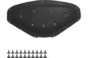 AUTOXBERT Alfombrilla aislante para capó con clips, aislamiento acústico, apto para BMW F20 F21 F22 F23 F30 F31 F32 F33 F36