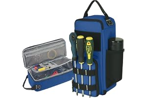 Taktisk verktygsväska, liten verktygsväska Organiser Set, verktygsväska, verktygslåda, verktygsförvaring för hantverkare, elektriker, mekaniker och reparation av cykel, motorcykel, DIY