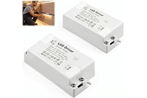 2 st LED-drivrutin 12 V 15 W, 12 V LED-transformator 1,25 A, strömförsörjning 220 V till 1,25 A, konstant spänning AC/DC-driv