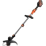 BLACK+DECKER Tagliabordi a Batteria Litio Tecnologia PowerCommand, Ampiezza taglio 33 cm, Velocità Regolabile, Doppia Impugna