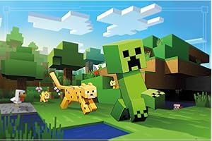 GB Eye LTD, Minecraft, Ocelot Chase, Maxi Poster, 61 x 91,5 cm
