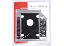 Lapster Caddy for ssd and HDD, Optical Bay 2nd Hard Drive Caddy, Caddy 9.5mm for Laptop
