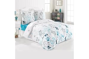 ‎BUYMAX Buymax® Bettwäsche 200x220 100% Baumwolle 3-Teilig Bettbezug - Bettwäsche-Sets 200 x 220cm mit 2 mal Kissenbezüge 80x80cm, ÖKO-TEX Renforcé-Bettdeckenbezug Set mit Reißverschluss