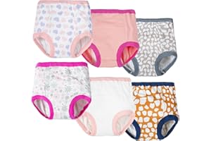 JOYO ROY Trainerhosen Töpfchentraining Kleinkinder Töpfchen Trainingshose Mädchen Wasserdichte Trainingshöschen zum trocken werden Mädchen Töpfchentraining Waschbare Trainingshose Mädchen Unterwäsche Mädchen