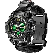 SEA-GULL Men's Automatic Military Watch - Waterproof Tactical Field Watch D581