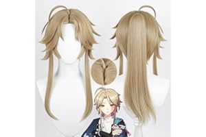 UTIEHD Honkai Star Rail Charakter Cosplay -Perücke für Cosplay -Events, Anime -Ausstellung, Party & Halloween (Yanqing)