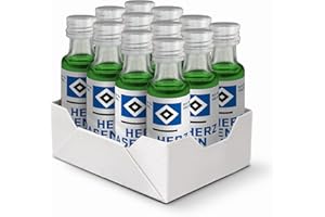 ‎HERZRASEN HERZRASEN HSV Edition Kümmel - Premium-Spirituose, echter Hamburger Kümmel Schnaps Spirituose, Mild & Vollmundig 32% Vol. 12x 0.02 l