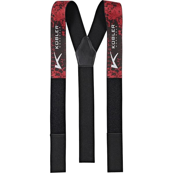 Härkila Tech bretels voor jagers en mannen, bretels voor de jacht (Shadow Brown/Red