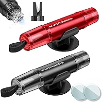 Strumento Fuga Automatico Auto Kit Di Sopravvivenza SuperVizor XT - Conf. Da 2, Arancione - Tagliacinture Di Sicurezza E Rompivetro Per Auto, Emergenza Tagliacintura E Rompivetro - Foto 7