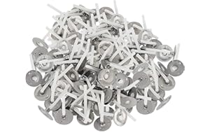 Dochte für Kerzen, HPiano 500 Stück Dochte für Teelichter,Cotton Candle WickTea Light Wicks Waxed,Candle Wicks with Holder Dochte für Kerzen,für die Kerzenherstellung Candle teelichtdochte(White26mm)