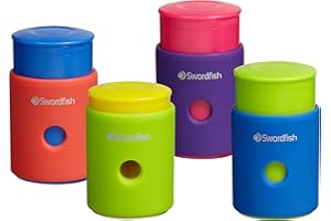 Swordfish „Click Click“ Bleistiftspitzer durch sanfte Berührung Click Click 1 Stück