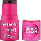 Essence WHAT A TINT! Lip &amp; Cheek Tint, Refreshing Effect, Instant Result, Natural, Intense Colour (5 g)
