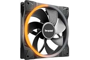 be quiet! Light Wings 140mm PWM Reverse Black, 7 invertierte Lüfterblätter, hoher Airflow, ideal für die Seite oder am Boden des Gehäuses, ARGB-Beleuchtung, vielzählige Farben, sehr leiser Betrieb