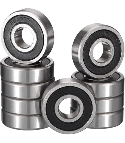 10-Pack 6904-2RS Deep Groove Ball Bearings – Rubber Sealed, 20x37x9mm