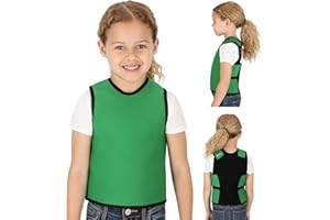 Special Supplies Sensory Compression Vest Deep Pressure Comfort (Green, X-Small)