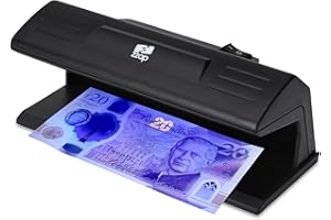 The ZZap D20 - Counterfeit Money Detector - Ultraviolet Detection Using a 9 Watt Long-Life Bulb, Ideal for Checking Currency, Official Items and More!