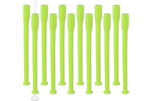 MILIVIXAY Lot de 12 tubes de centrage de mèche de bougie pour la fabrication de bougies.
