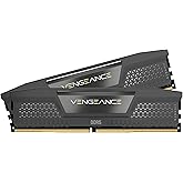 CORSAIR Vengeance DDR5 RAM 32GB (2x16GB) 6000MHz CL36 AMD Expo iCUE Uyumlu Bilgisayar Belleği - Gri (CMK32GX5M2E6000Z36), Gri