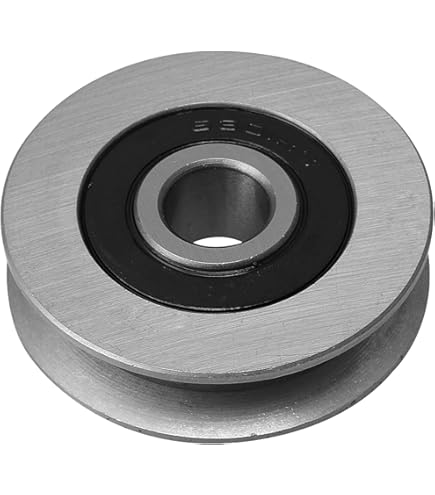 2 SET RUOTA Puleggia Porta Per Cancello Scorrevole Guida Rullo Pista - Foto 11