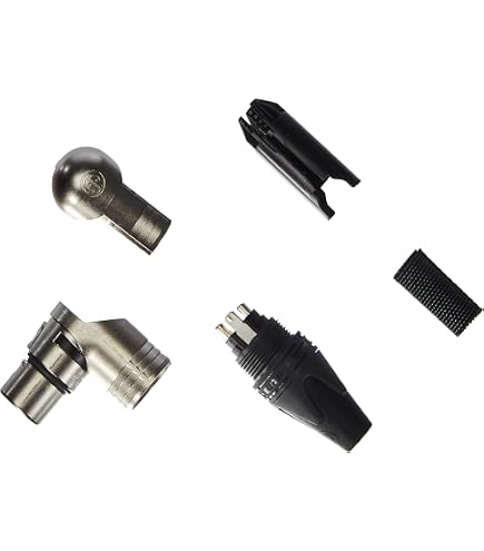 NEUTRIK NC3MXX-B 3 Pin Male Cable Connector XLR - Black/Gold