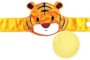 IDALY Bouillotte Micro-onde Bebe Anti Colique Avec Gel Chauffante - Bouillotte Peluche Nouveau Né - Soulage Bebe Contre Les Gaz Et La Constipation - Cadeau Naissance Nouveau Né, Fille Et Garcon. (ORANGE)