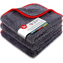 Serviette De Séchage Auto Twist XXL 60x40 Cm – Microfibre Ultra Absorbante Sans Peluches
