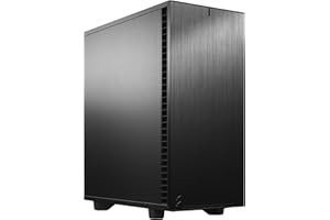 Fractal Design Define 7 Compact Noir Aluminium brossé/Acier - ATX Intérieur modulaire Mid Tower Boite d'Ordinateur