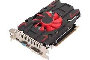 Bewinner HD7670 Tarjetas Gráficas de Escritorio, 4GB DDR5 128bit PC Gaming Graphics Card con DVI VGA HD, PCI Express 2.0 GPU Graphic Card, 2560x1600 Video Game Graphics Card (HD7670 4GB