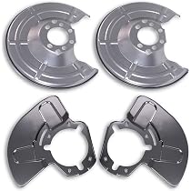 4X Anchor Plate Brake Disc Cover Complete Set Front Rear For