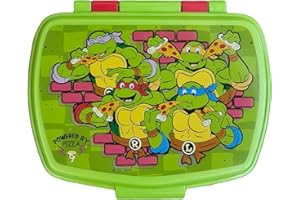 ILS I LOVE SHOPPING Boîte à Lunch Porte-goûter Boîte Sandwich Box pour enfants (Les Tortues Ninja)