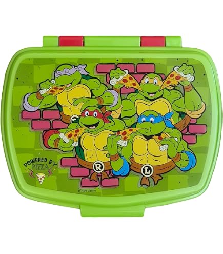 BAGTROTTER Kinderrucksack Ninja Turtles – 31 Cm Hoch, Polyester, Verstellbare Träger