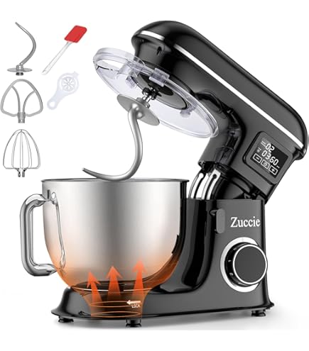 Grunkel - AM-350TURB05BOWL - Keukenmachine met roterende kom van