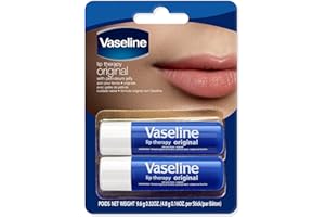 Vaseline Lip Therapy - Bálsamo labial original | Paquete doble (1 x 2 x 4,8 g)