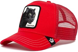 Goorin Bros. Trucker Cap The Panther czerwona, czerwony, jeden rozmiar