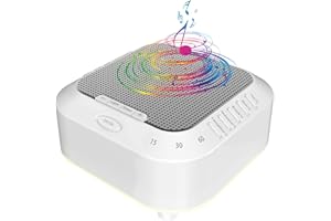 KECOLNA White Noise Machine, Sleep Sound Machine with 28 Soothing Sounds USB Rechargeable Auto-Off Timer, Memory Function & Night Light Sound Therapy for Sleeping for Baby, Kids and Adults