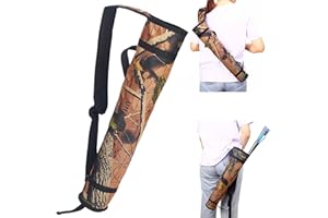 YOYIAG Carquois pour Flèche Arc Sac Arc de Chasse Sacoche et Hip Quiver 2 Façons de Transporter - Pliable et Léger Facile à Transporter pour Les Jeunes, Adolescents Adultes en Plein Air