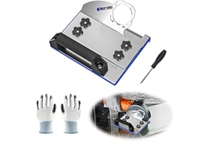 ELIPHONTOWNE 45 Degree Tile Chamfering Tool - Angle Grinder Stand, 45 Degree Cutting Tool for Tile Chamfer Cutting, Suitable for 100 Type Angle Grinder