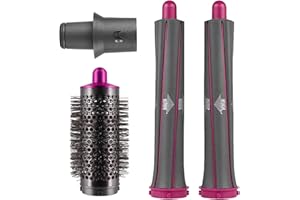 DXYUE Lokówka do włosów Volumizing Brush nakładki do suszarki do włosów Dyson, z adapterem do Dyson Airwrap Styler