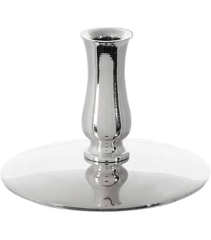 NKlaus Lot De 4 Chandeliers Laiton Or – Bougeoirs Élégants Pour Bougies Fines Ø9mm Max, Idéal Mariage, Autel, Décoration Table