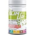 MYHERB Slim Up Meal Replacement Shake With 16 Natural Herbal Blend (Ayurvedic Formula) For Weight Control&Management-13.5g Protein-23 Vitamins For Men&Women (Strawberry Milk Shake, 500 gm)