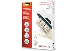 Fellowes ImageLast A4 125 Micron Laminating Pouch - (Pack of 100)