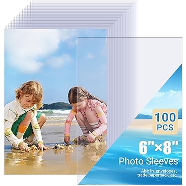 Buste Interne Per Vinili LP - 50 Pezzi Rosse, 80 Grammi, Qualità Deluxe - Foto 5