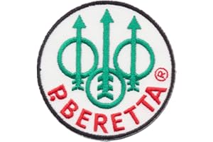 RG20 Patch à Coudre Beretta - Motif Arme - Blanc