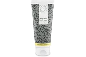 Australian Bodycare Body Scrub, 200ml | Głęboko oczyszczający peeling ze 100% naturalnym Olejkiem z Drzewa Herbacianego | Doskonały do pielęgnacji skóry trądzikowej i zanieczyszczeń na całym ciele