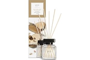 ‎IPURO ipuro - Essentials Raumduft Cedar Wood 100ml | Raumerfrischer mit Orange, Zitrone, Rosmarin, Ylang Ylang, Sandelholz & Vanille Duft Aroma | Diffuser mit Stäbchen | Lufterfrischer für die Wohnung