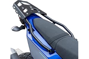 LORABABER Porte-Bagages arrière pour Moto Support de Chargement Extension Étagère Support de Montage Accoudoir Cadre Accessoires Compatible avec Tenere 700 T700 T 7 2019 2020 2021 2022 23 24